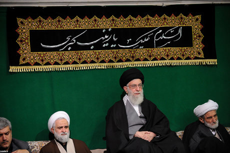 عزاداری هیئت‌های دانشجویی در محضر رهبر معظم انقلاب اسلامی